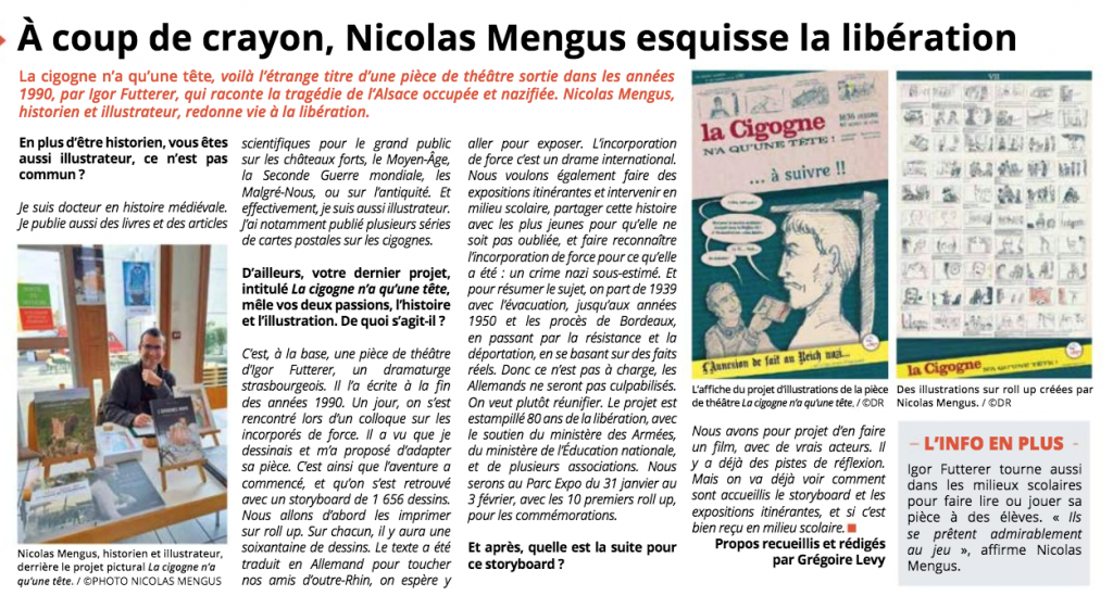 L'ami Hebdo - La Broderie d'Alsace - Nicolas Mengus et Igor Futterer Colmar 2025